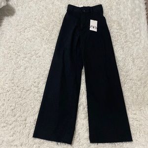 zara marine straight jeans